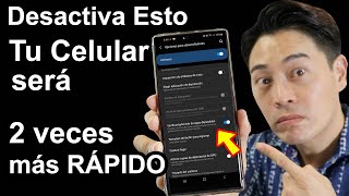 Haz tu celular 2 veces más rápido en menos de 1 Minuto