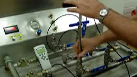 Learn how to install hand held moisture in oil meter