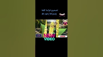#تصحيح قراءة كلمة في سورة هود آية 41 (مجراها ).