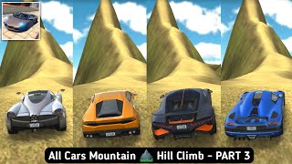 Extreme Car Driving Simulator All Cars Tallest Mountain Hill Climb - PART 3 screenshot 1
