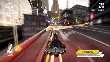 Wipeout Omega Collection: Queens Mall A+ challenge (Pir-hana prototype)