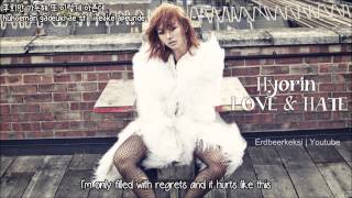 [HD] Hyorin - Don't Love Me (사랑 하지 마) [ENG SUB ROM HAN]