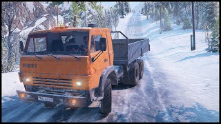 ICE ROAD! USSR CAR WILL IT DO? - SnowRunner