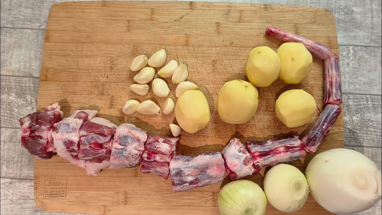 Veal tail from the Greek countryside amazed everyone with its delicious