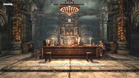 Skyrim ~ How To Get A Do Not Delete/Merchant Chest At The Silver-Blood Inn