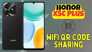 WiFi QR Code Sharing on Honor X5C Plus | Step-by-Step Guide