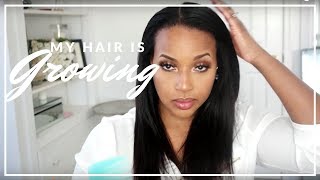 Natural Hair Update – My Hair is Growing!
