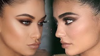 Kylie Jenner Golden Globes 2016 makeup tutorial