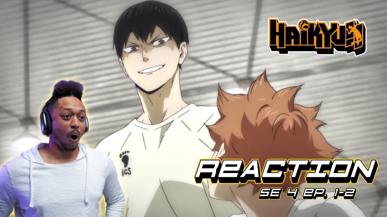 Hinata salty!! Haikyuu season 4 Episode 1-2 Reaction 