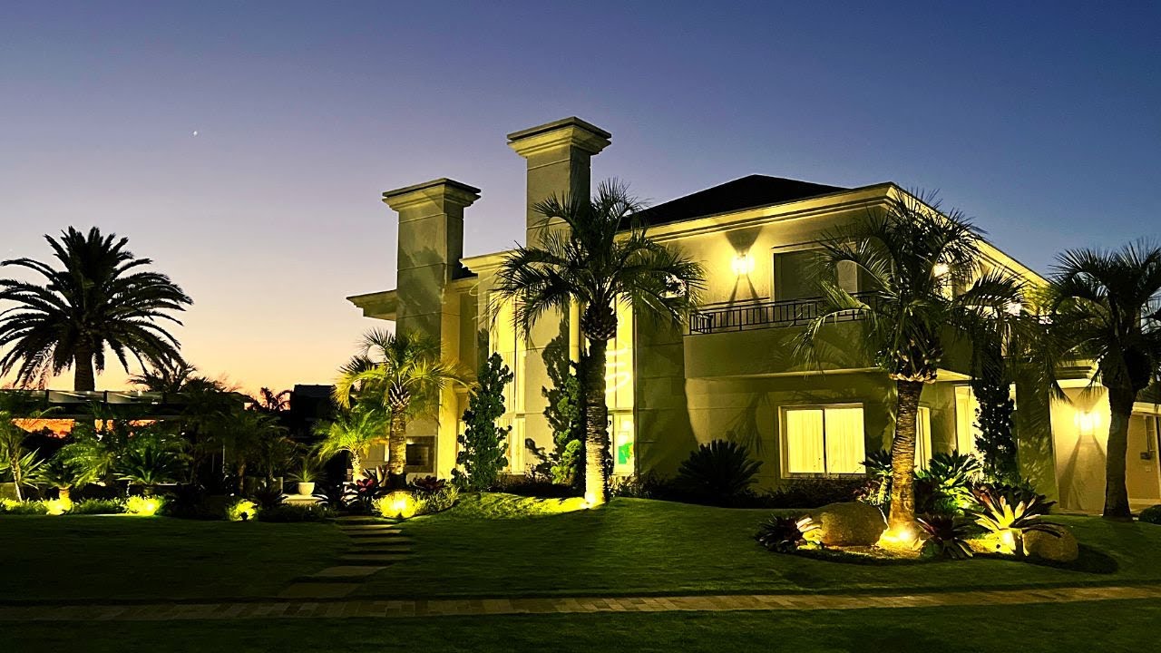 Magnífica Obra de Arte - Mansão Luxuosa Decorada Com a Vista Mais Linda do Atlântida Ilhas Park.