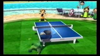 Wii Sports Resort Table Tennis Match  vs. Lucia (Champion)