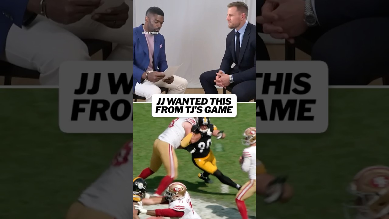 Game recognize game 🤝 The Watt brothers know how to rush the passer
