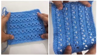 SUPER EASY & FAST Crochet Pattern for Beginners! ⚡ ❤ LOVELY Crochet Stitch for Crochet blanket