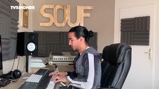 Le chanteur @SOUFMUSIC  compose en confinement dans son studio à la maison ! Appel Masqué Resimi