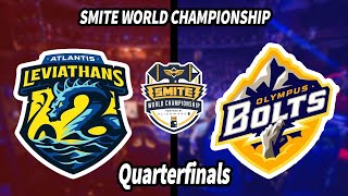 SMITE WORLD CHAMPIONSHIP Highlights  Quarters Atlantis Leviathans VS Olympus Bolts screenshot 1