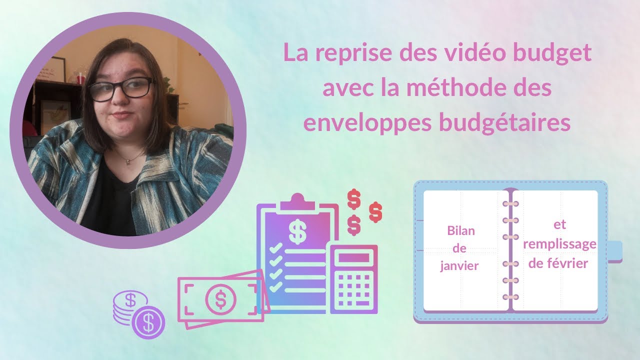 Le retour des enveloppes budgétaires 💶 ✨bilan de janvier et remplissage de février