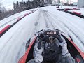 Karting sur neige  vuiteboeuf avec le coach nicolas rohrbasser