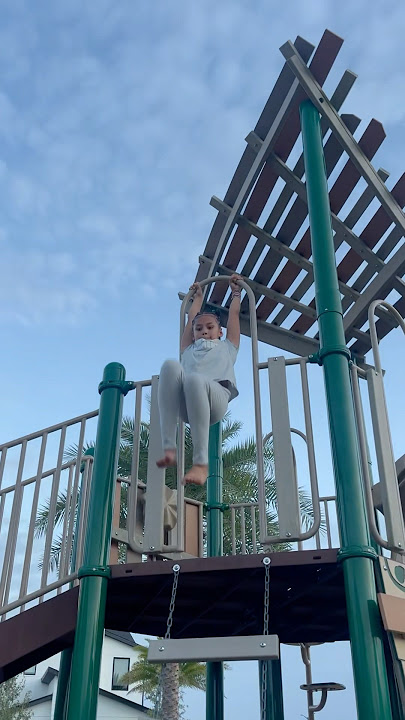 Dad catches daughter swinging and this happens next #shorts