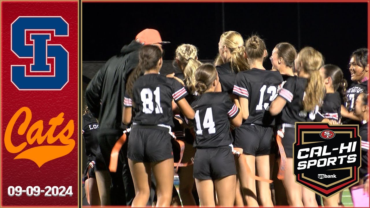 !!HIGHLIGHTS!! St. Ignatius at Los Gatos Girls Flag Football 9.9.24