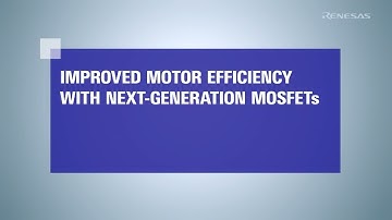 Improved BLDC Motor Efficiency with REXFET MOSFETs