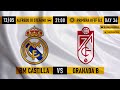 Real madrid castilla  recreativo granada