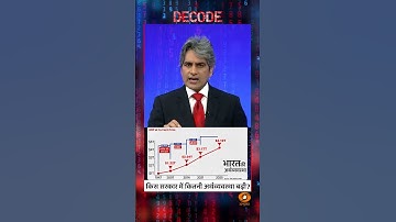 DECODE | किस सरकार में कितनी अर्थव्यवस्था बढ़ी ? | Sudhir Chaudhary