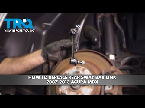 How to Replace Rear Sway Bar Link 2007-2013 Acura MDX