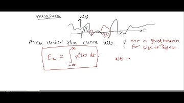 L2-Signal Measures - Energy and Power of a Signal