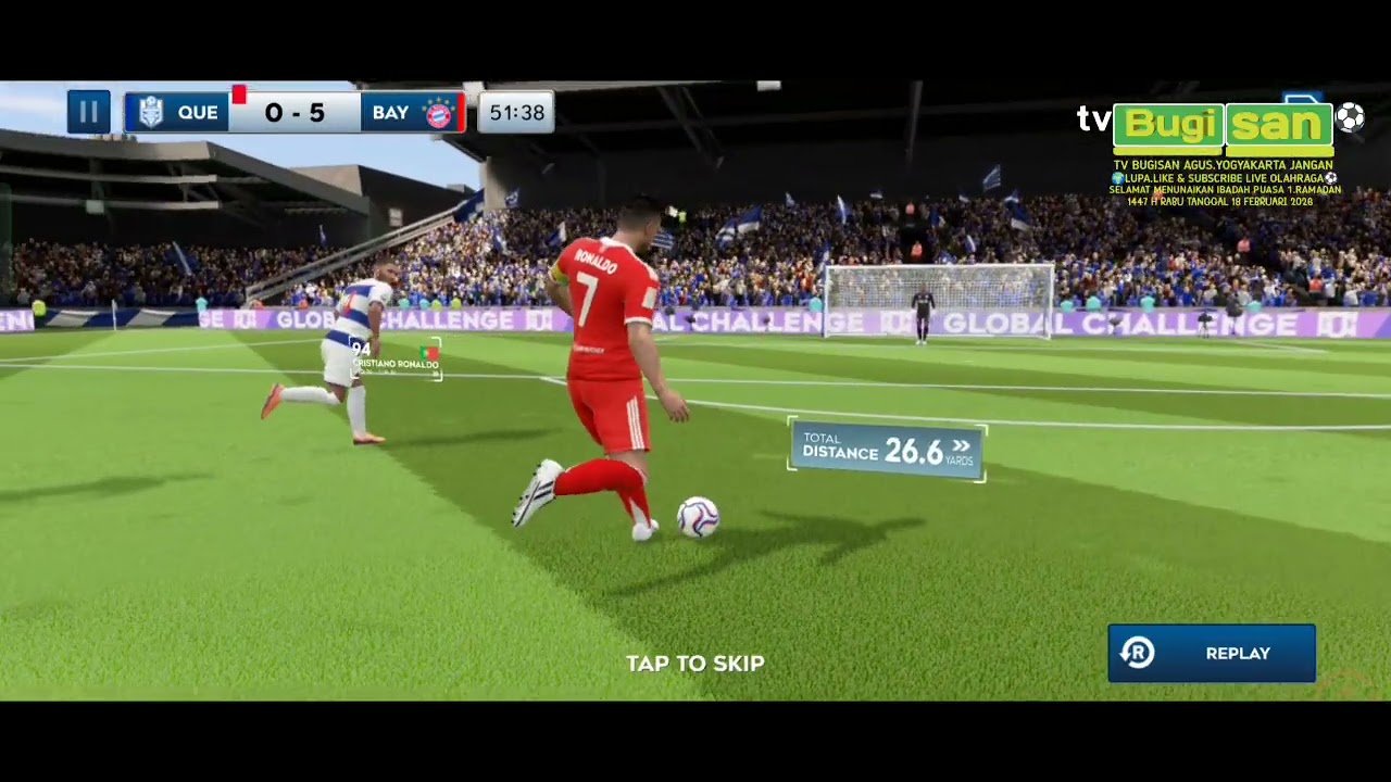 Oueens park r vs Fc bayern munchen Cup Golbal Champions Uefa 2026