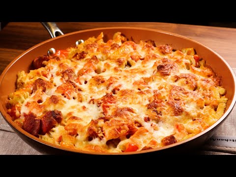 I39ve Never Had Such Delicious Pasta! Sausage  with vegetables Recipe