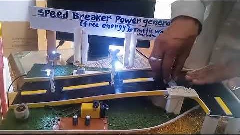 Low Budget Electrical Engineering Project Making Idea | Energy Generation Using Speed Breakers