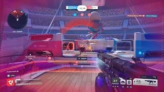 Splitgate 2 - Alpha / PlayStation 5 / Domination Quick Playlist on Ozone Map as Meridian Class