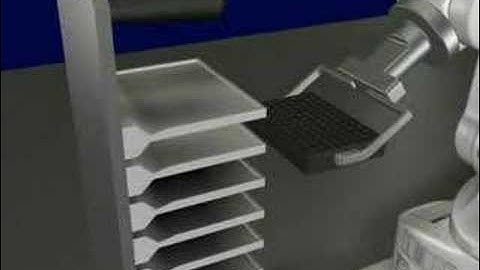 Mitsubishi RV1A Robot 3D Animation