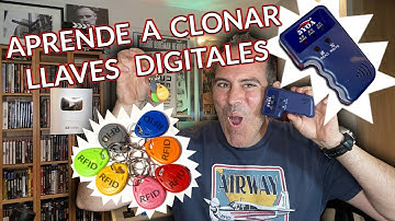 RFID COPIAR , CLONAR llaves digitales.COMO PROBAR CODIGOS SECRETOS de llaves digitales RFID CLON