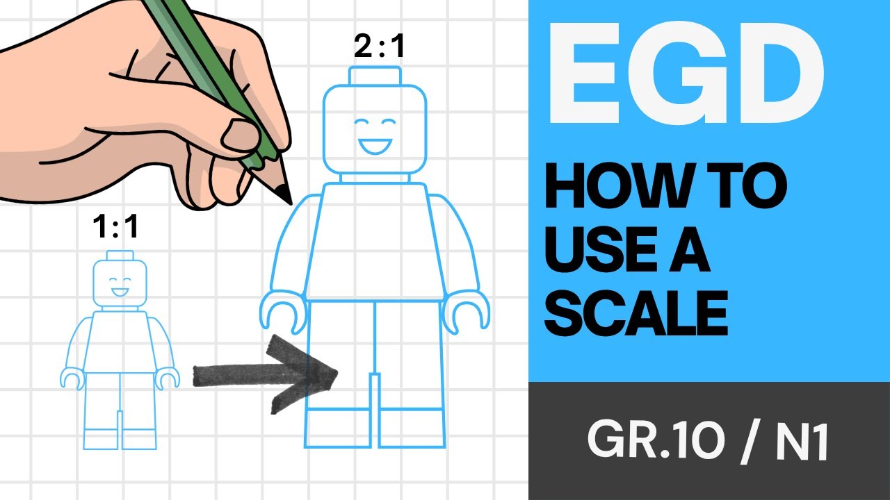 SCALE DRAWINGS IN EGD EXPLAINED