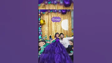 All birthday's Celebration's pictures of #aizakhan #danishtaimoor with daughter #hooraintaimoor 😍😍♥️