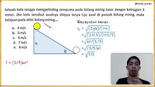 Contoh Soal : Gerak Menggelinding Contoh Soal : Gerak Menggelinding
