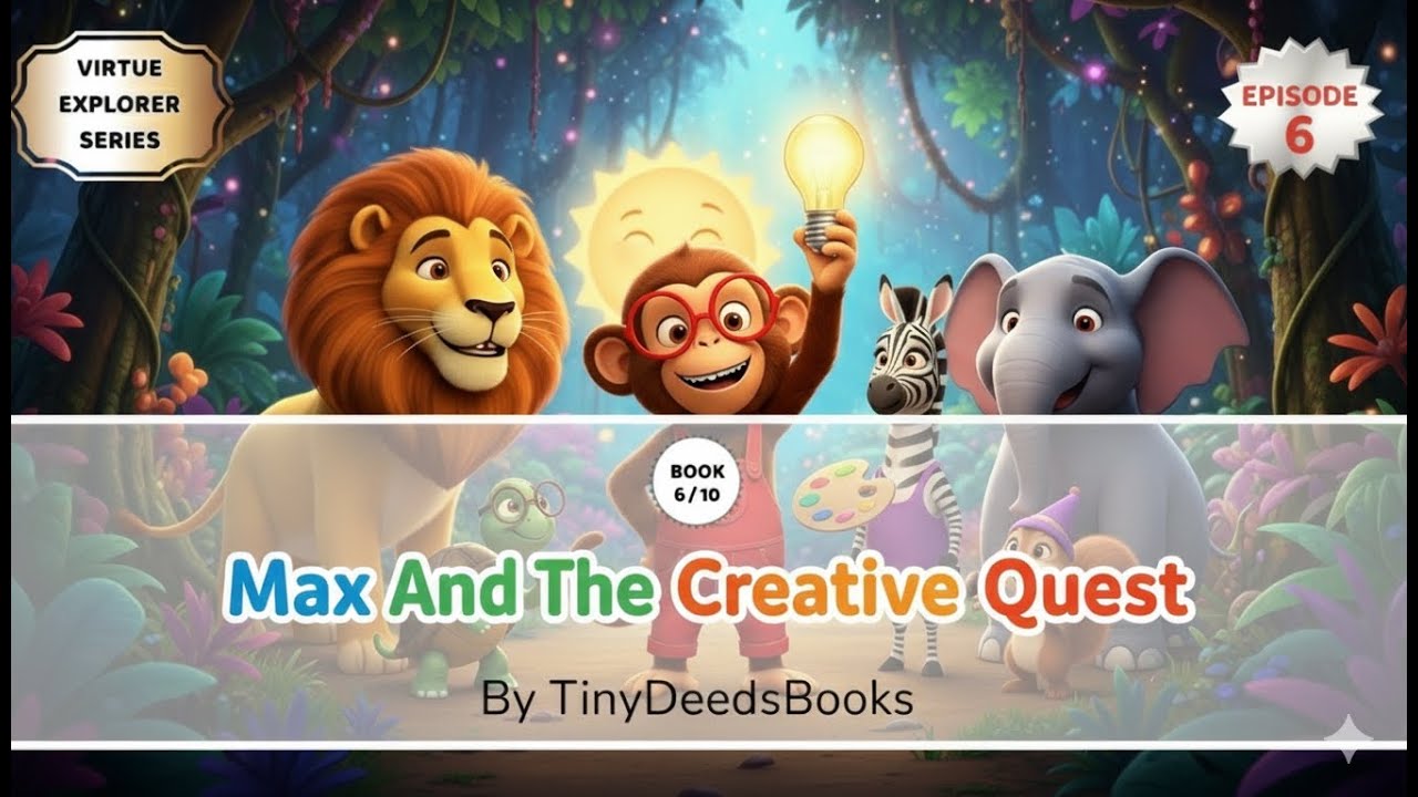 Max and the Creative Quest | TinyDeedsBooks Read Aloud Storybook