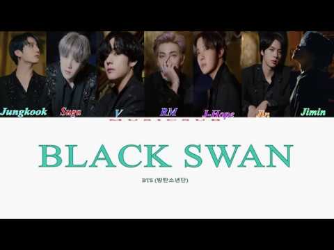 BTS BLACK SWAN Lyrics (방탄소년단 BLACK SWAN 가사) [Color Coded Lyrics/Han/Eng/VietSub]