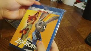 Zootopia Disney 100 Edition Blu-ray Unboxing