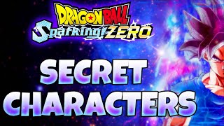 DRAGON BALL: SPARKING! ZERO  SECRETLY REVEALED THESE CHARACTERS!!!