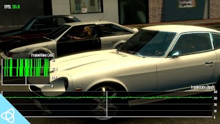 Midnight Club: Los Angeles - Xbox 360 Frame Rate Analysis