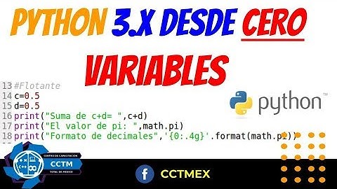 Variables │Python 3.x │Desde cero │¡Muy Básico!