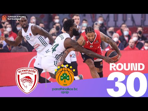 Olympiacos on fire gets big win in Greek derby! | Round 30, Highlights | Turkish Airlines EuroLeague