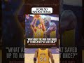 Why Kobe Bryant Refused To Sit Games #nba2k26 #nba #shorts #kobebryant #lebronjames