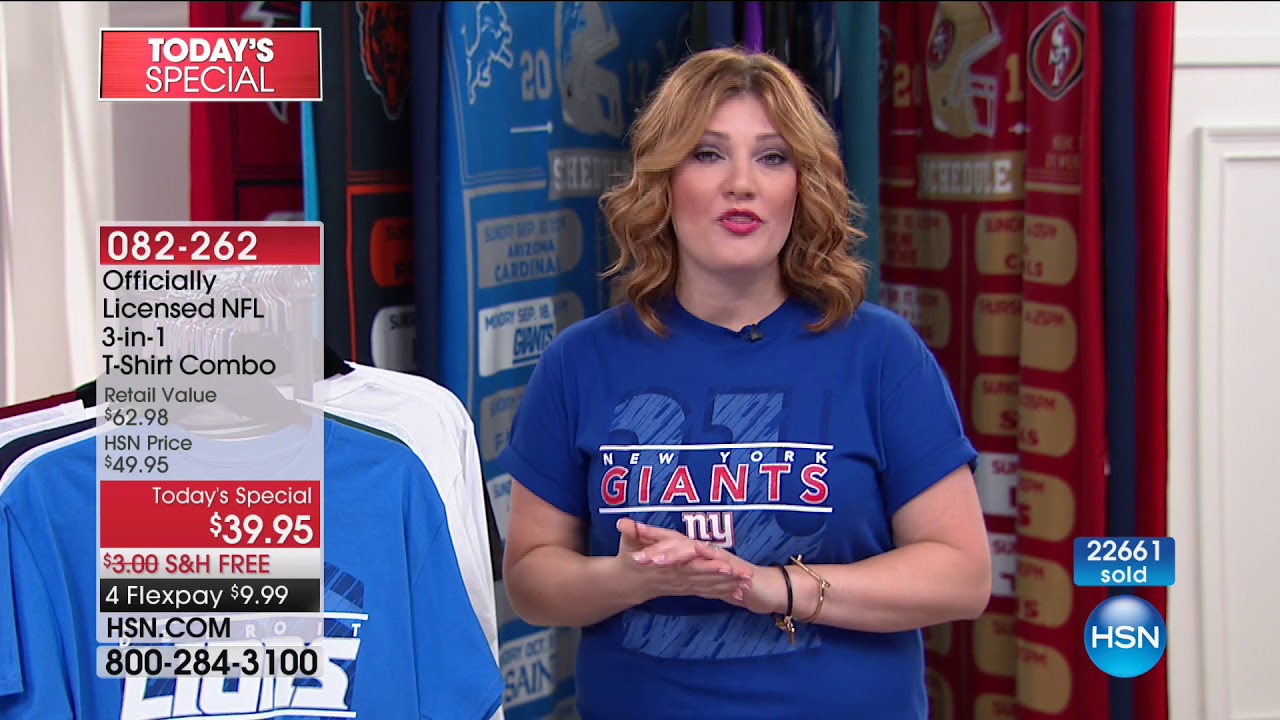 HSN Football Fan Shop Season Kick Off 09.03.2017 01 PM YouTube