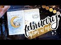 PLAN WITH ME | February 2018 Bullet Journal + January Flip Through