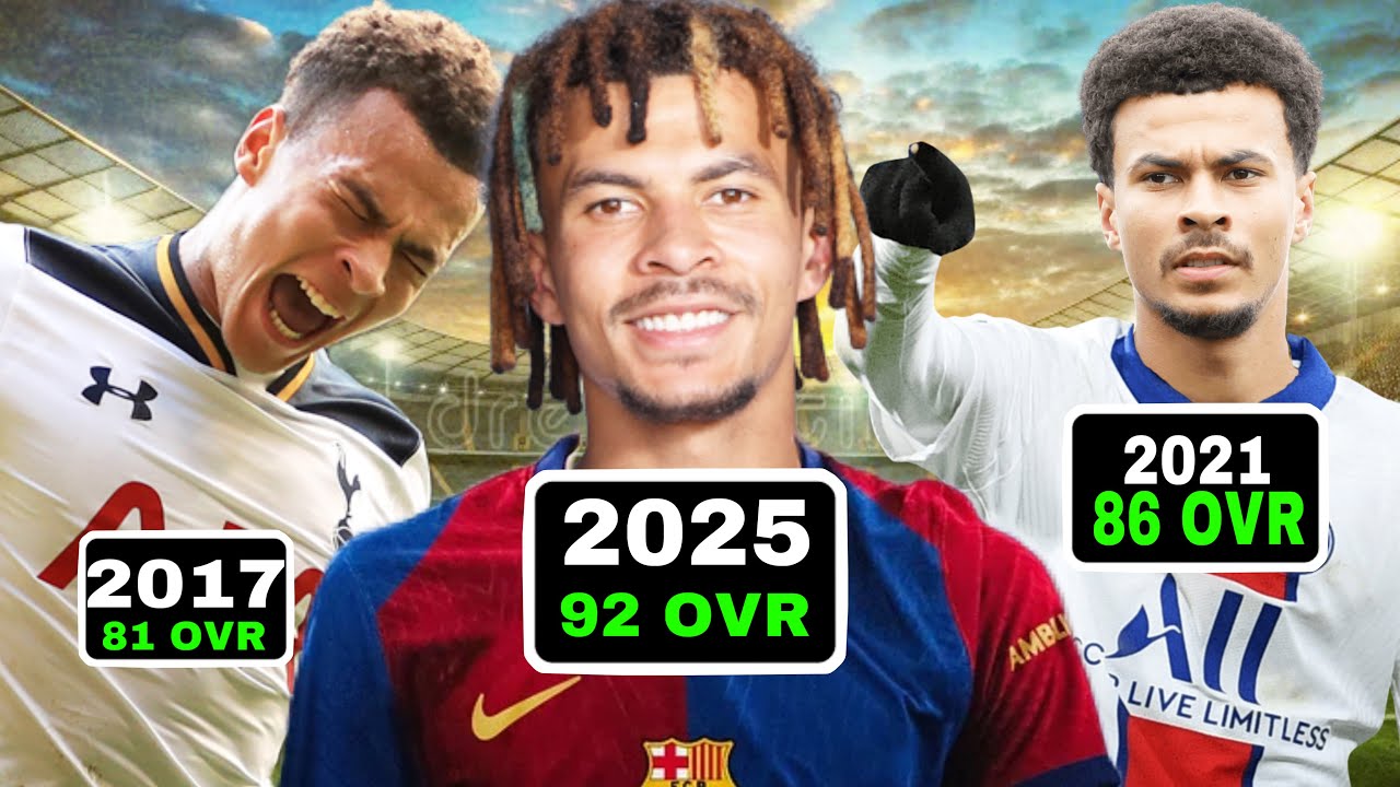 I REPLAYED DELE ALLI’S CAREER! (FIFA 17 - EAFC 25)