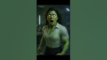 Jennifer Walters Turns Into She-Hulk! 💚⚡ #ai #aishorts #superhero
