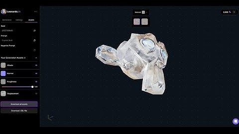 3D Texture MODELLING With Leonardo ai